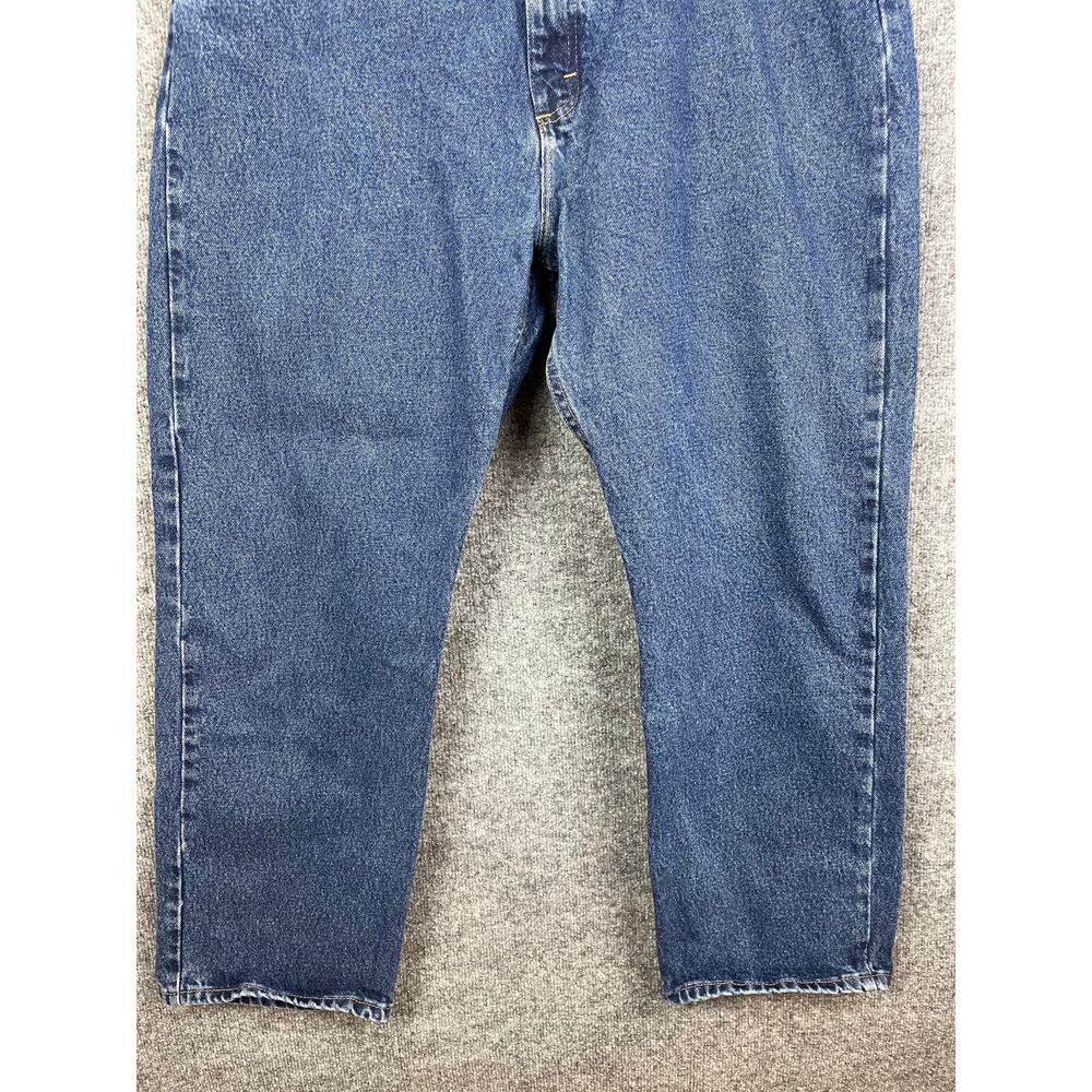 Wrangler Jeans Men's 42 X 30 Blue Relaxed Fit 100% Cotton - Picture 3 of 9
